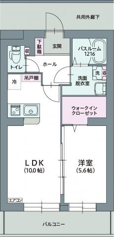 グランデの間取り写真