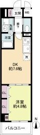 パークフラッツ新大阪の間取り写真