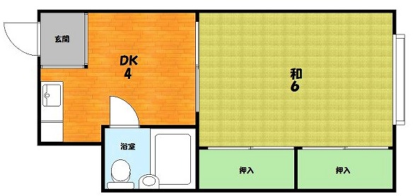 クリアー星ヶ丘2の間取り