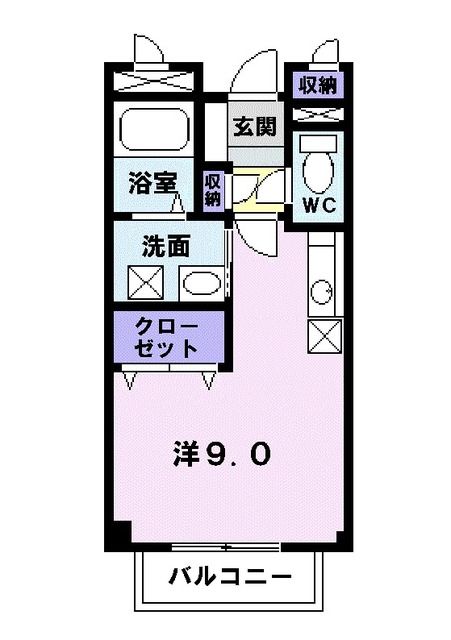 エイトワンＡの間取り