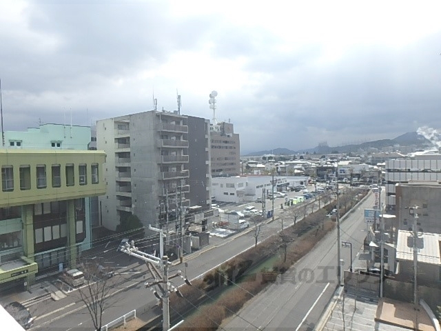 【大津市におの浜のマンションの眺望】