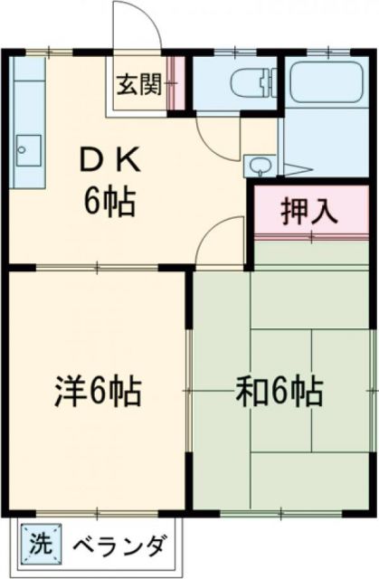 東京都調布市小島町３（アパート）の賃貸物件の間取り