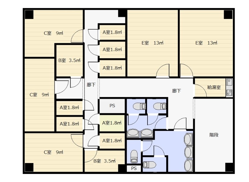 MULTIEXCERENTALOFFICEの間取り