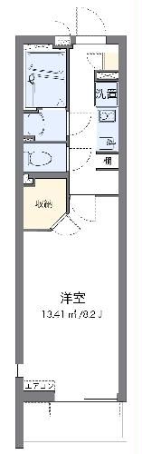 クレイノビッグアローの間取り