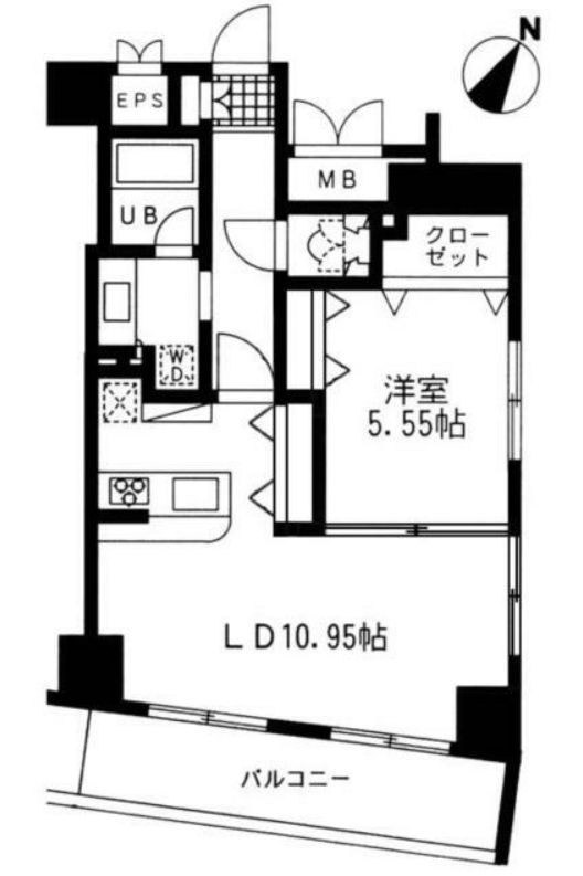 レジディア日本橋人形町ＩＩの間取り