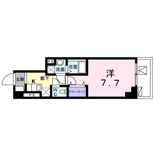 スアヴィス三笠公園イーストの間取り