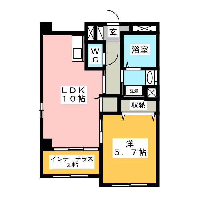 総合ビルの間取り