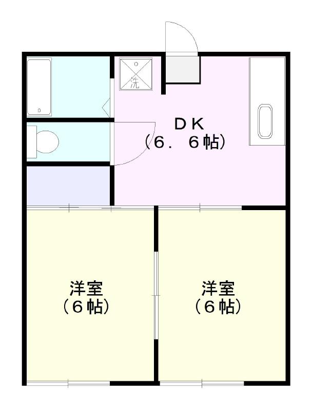 コスモハイツの間取り