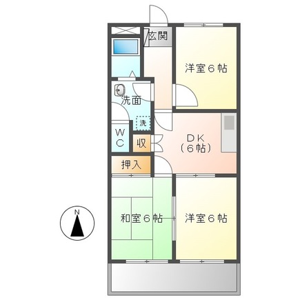 パレスフォーシーズンの間取り