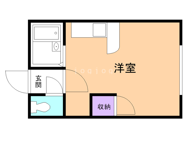 乃木町第１レジデンスの間取り