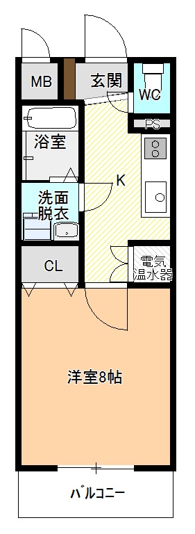 アラニIIの間取り