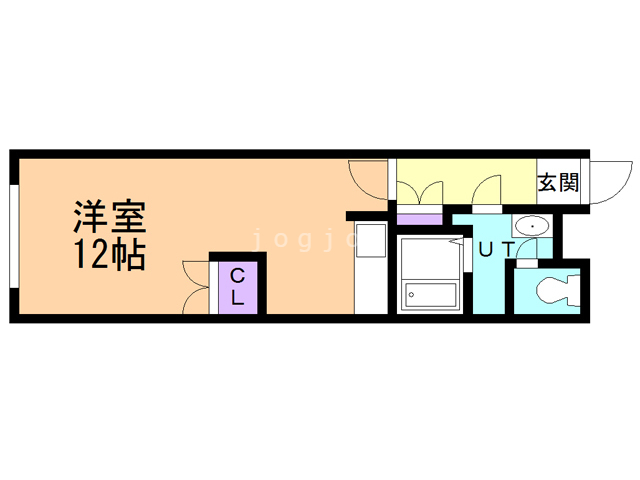 クラリス菊水IIIの間取り