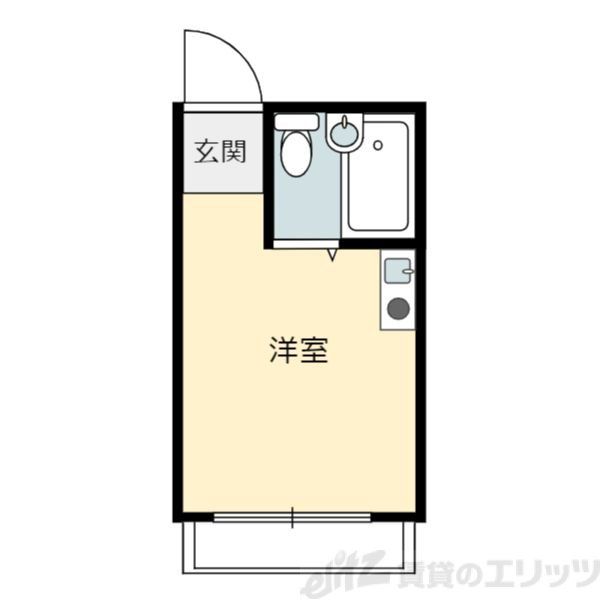 正雀木島マンションの間取り