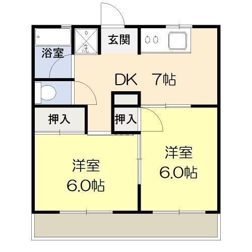 グラシアス本郷の間取り