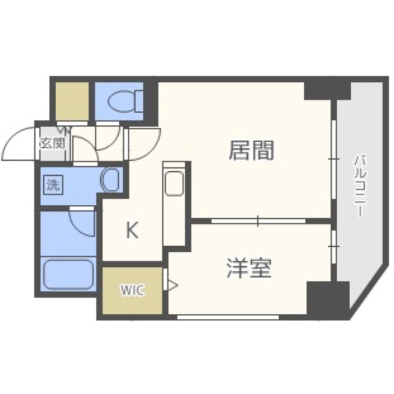 アークネスト円山の間取り