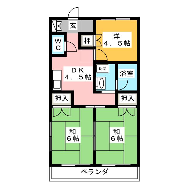 タキヤマフサミビルの間取り