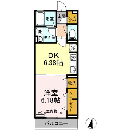 ロード花みずきの間取り