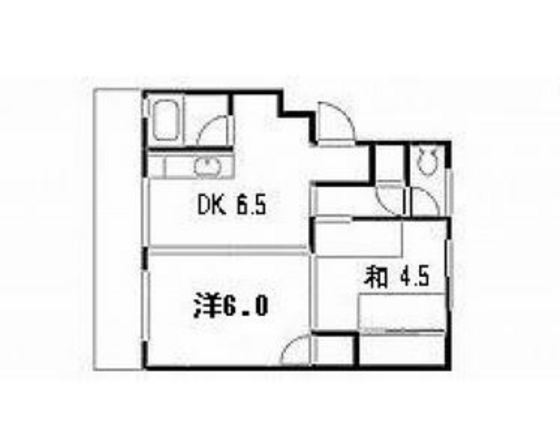 広島市南区丹那町のマンションの間取り