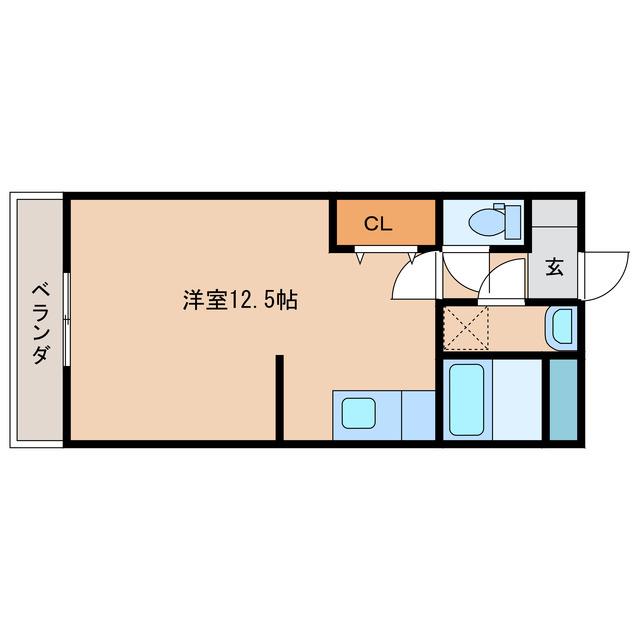 アメニティ都北I・IIの間取り