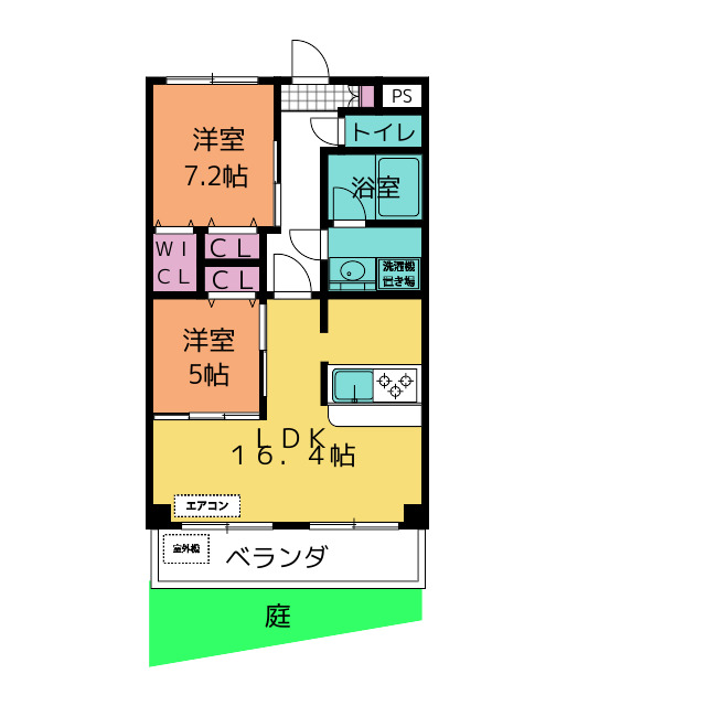 インペリアル豊明の間取り