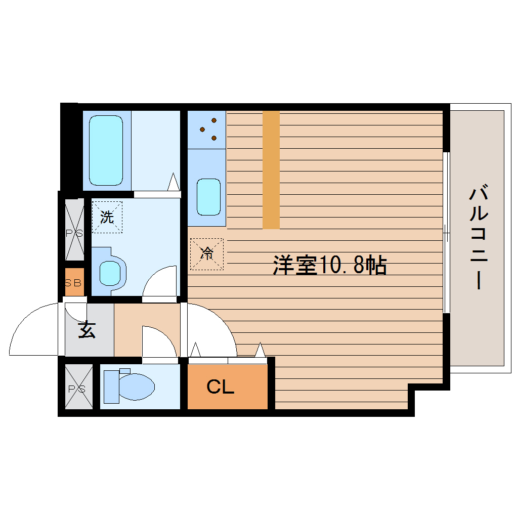 フォンテーヌ守口の間取り