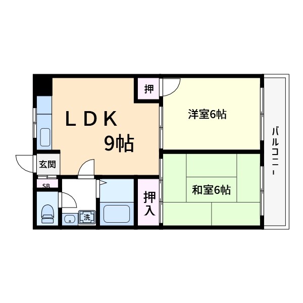 葛飾区青戸のマンションの間取り