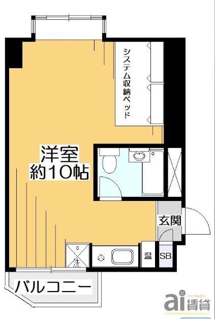 世田谷区砧のマンションの間取り