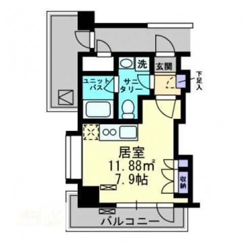 アルファレガロ古新町の間取り