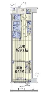 スワンズ京都東寺ガーデンの間取り