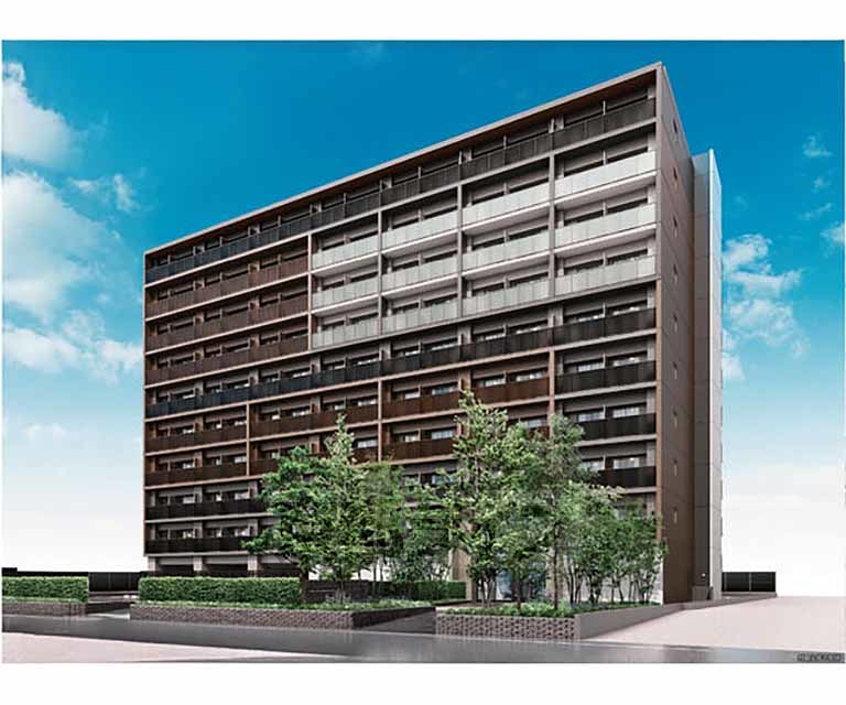 建物外観　・完成予想図