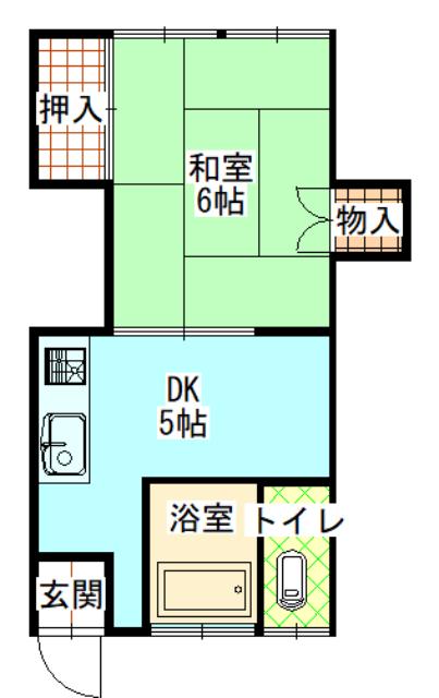 サザンモスト白浜の間取り