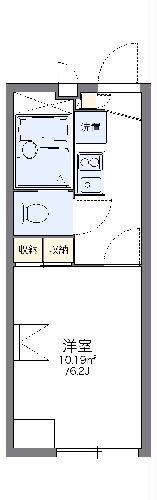 レオパレスＦＫIIの間取り