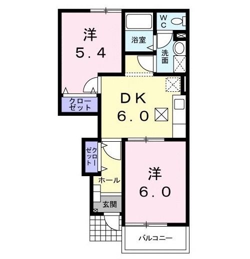 マーベラスグリーンの間取り