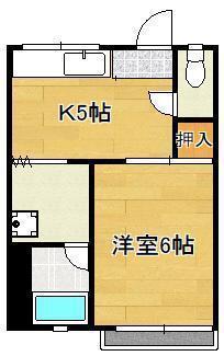 ＣＡＳＡ　ＫＡＯＲＩ　Ｂ棟の間取り