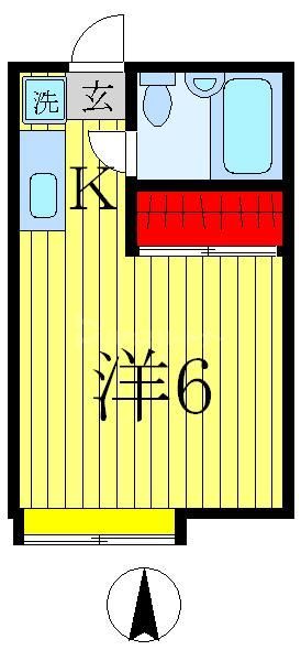 プチメゾン谷塚の間取り