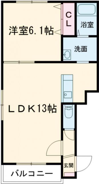 メープルコート千歳の間取り