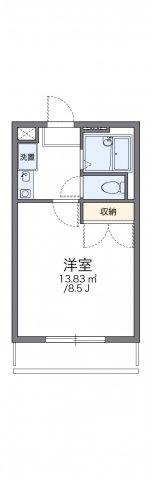 神奈川県川崎市高津区明津（マンション）の賃貸物件の間取り