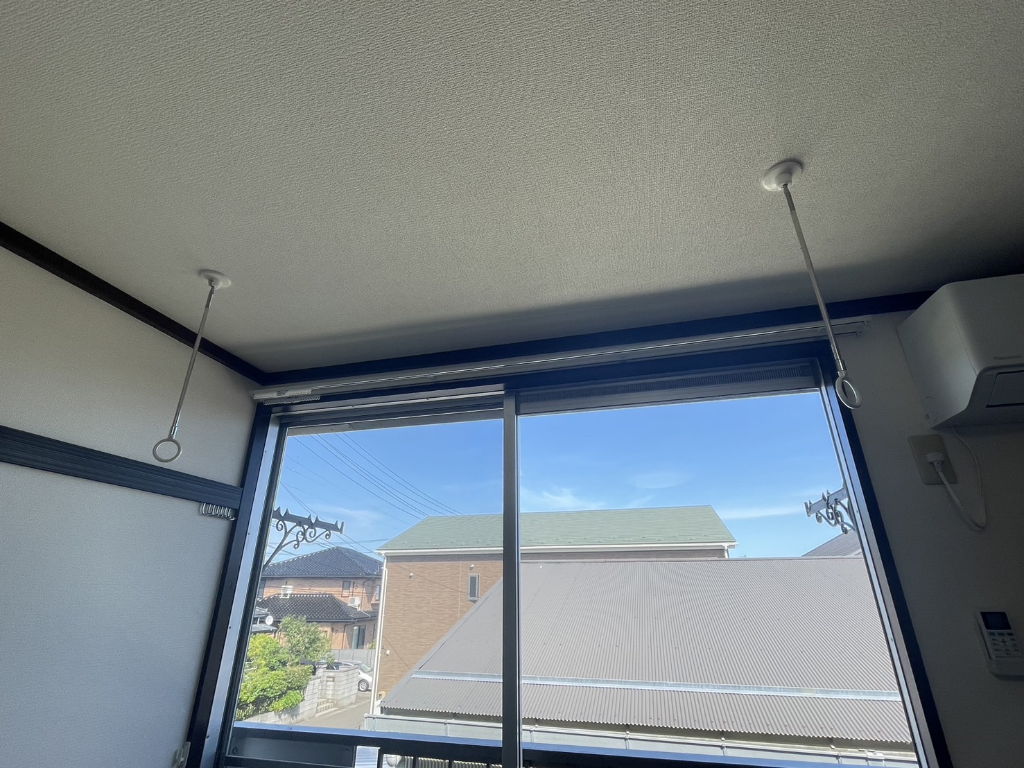 その他設備　室内物干し♪