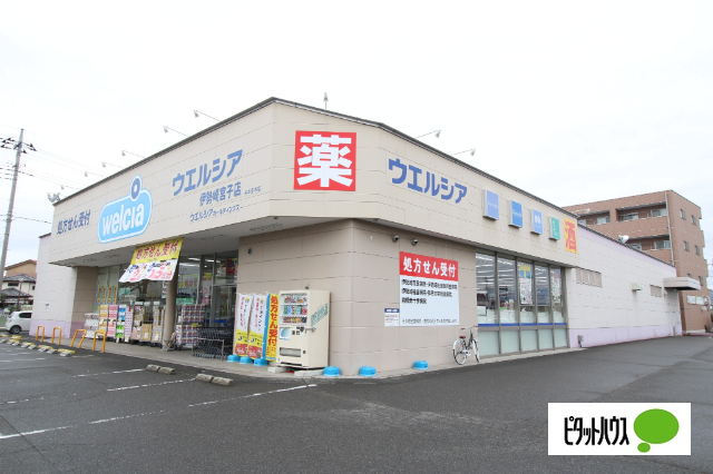 ドラックストア　ウエルシア伊勢崎宮子店（ドラッグストア）まで750m