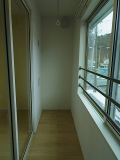 バルコニー　サンルームタイプ、室内物干し機