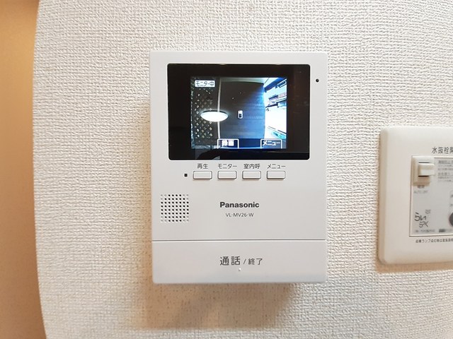セキュリティ　モニター付インターホン