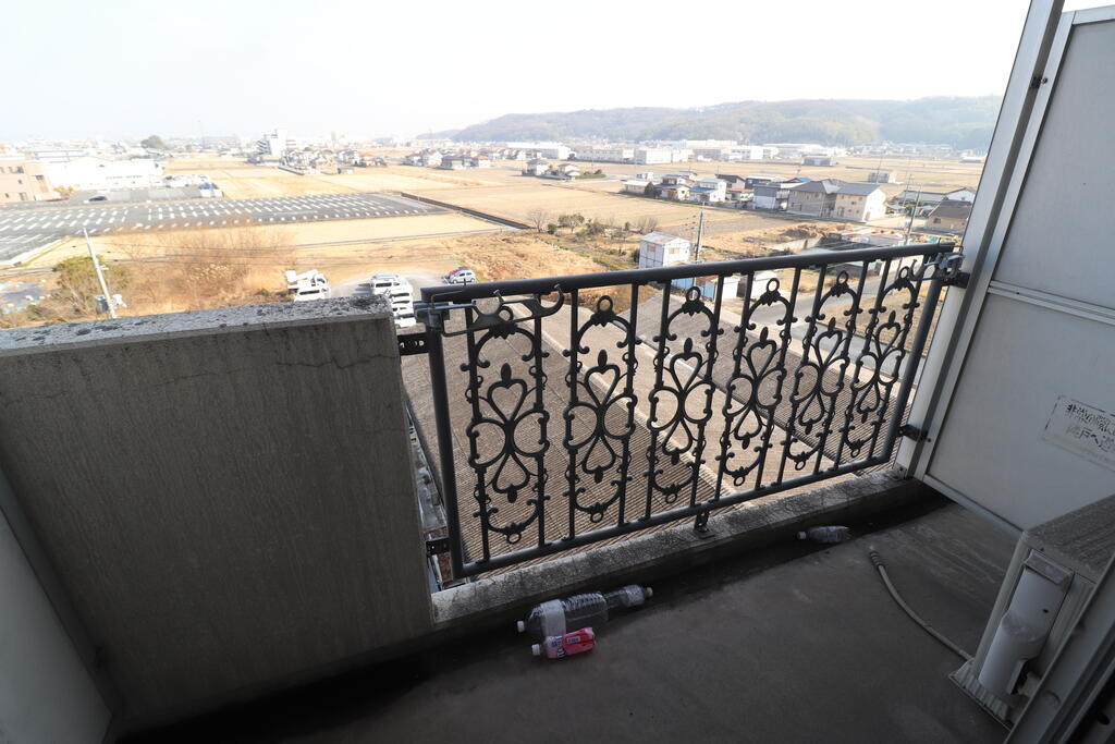 バルコニー　バルコニーからの眺望