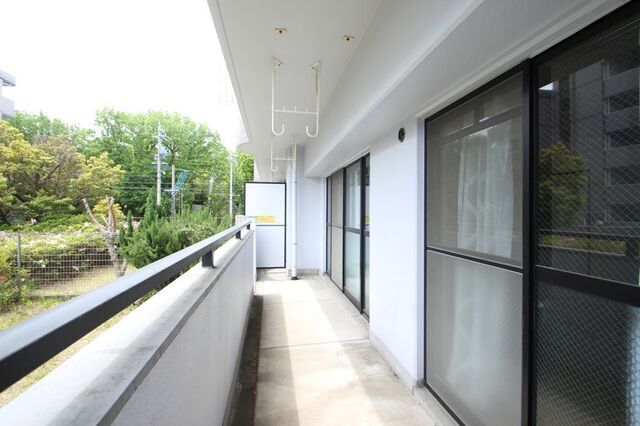 バルコニー　※他部屋の参考写真の為、現状優先です。