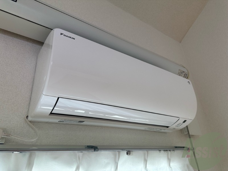 その他設備　エアコンが設置されているので各季節を快適に過ごせそうですね。