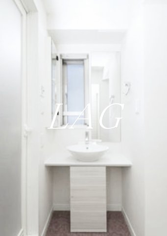 洗面設備　洗面台です。