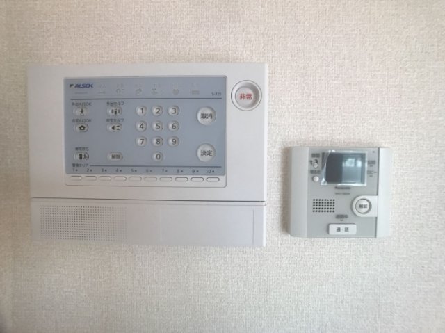 セキュリティ　ALSOKホームセキュリティ、モニター付きインターホン