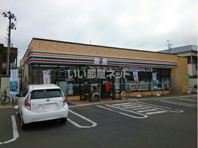 コンビニ　セブンイレブン 弘前弘高下店（コンビニ）まで387m