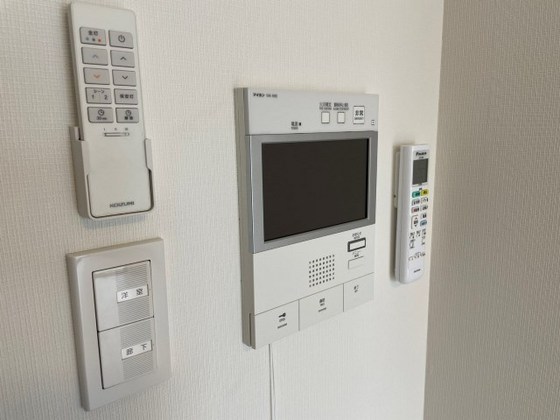 セキュリティ　※別部屋の写真です