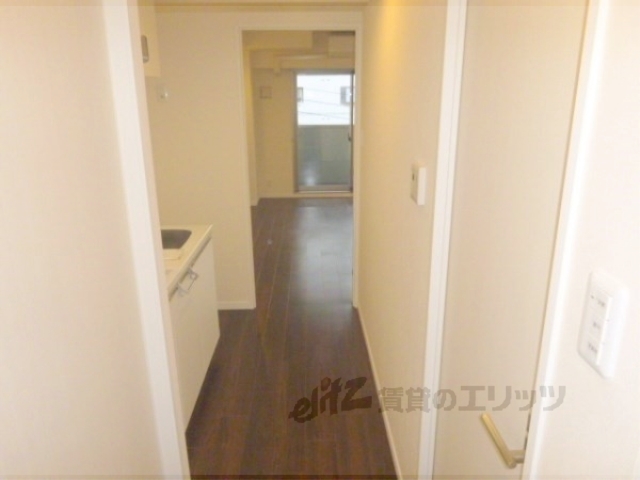 眺望　玄関からの様子