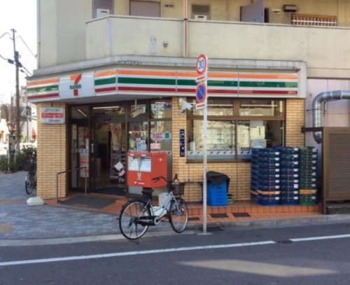 コンビニ　セブン‐イレブン 墨田押上１丁目店（コンビニ）まで666m